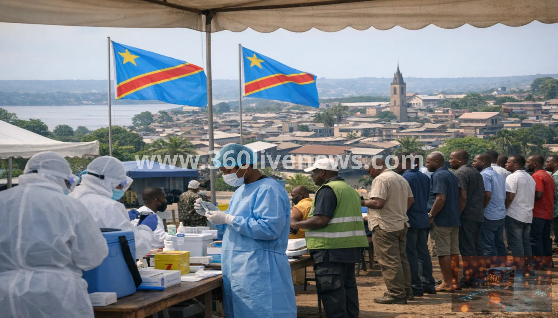DR Congo begins Ebola vaccination drive in Kisangani as outbreak spreads in Ituri