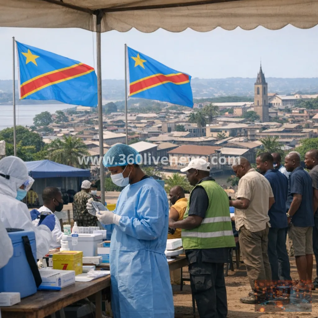 DR Congo begins Ebola vaccination drive in Kisangani as outbreak spreads in Ituri