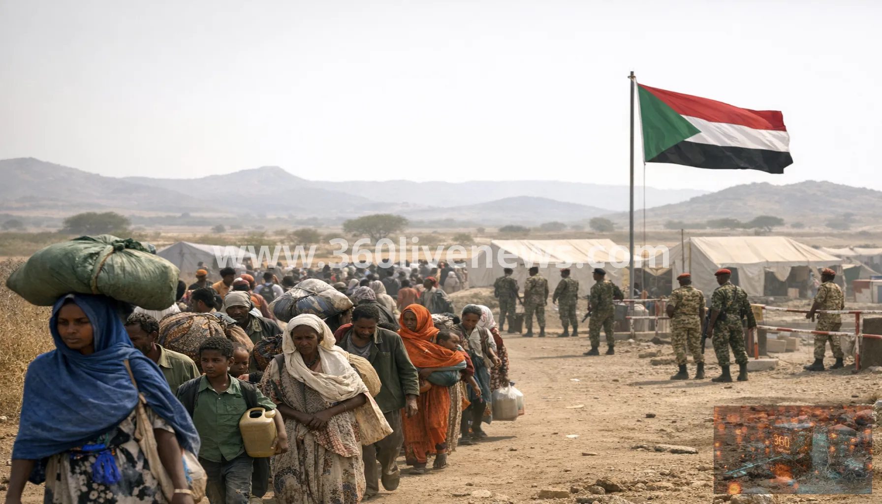 Hundreds flee fighting in northern Ethiopia as fears rise of return to civil war