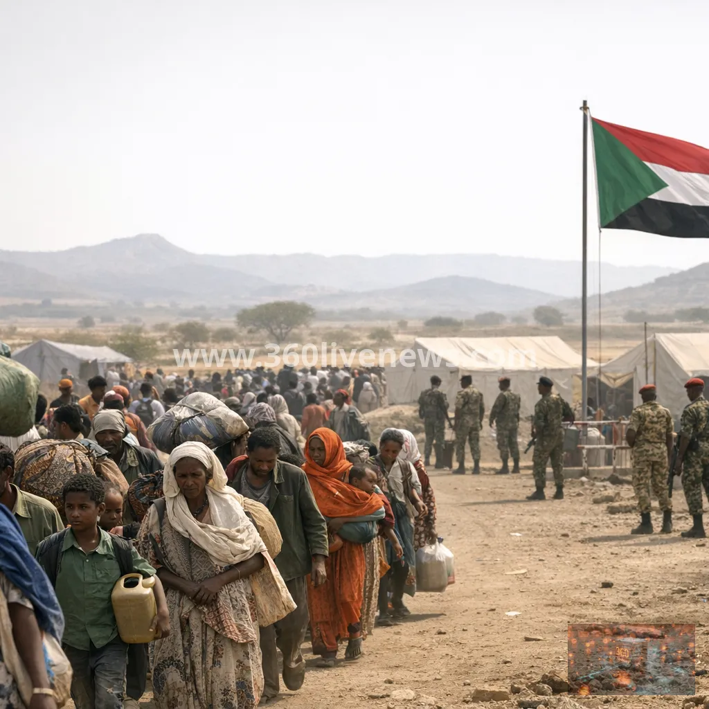Hundreds flee fighting in northern Ethiopia as fears rise of return to civil war
