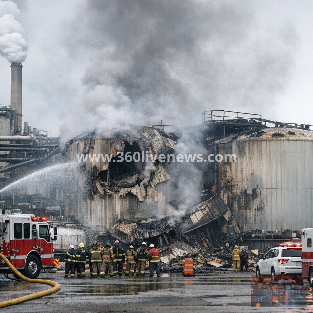 Death toll rises to nine after Washington state paper mill chemical tank rupture