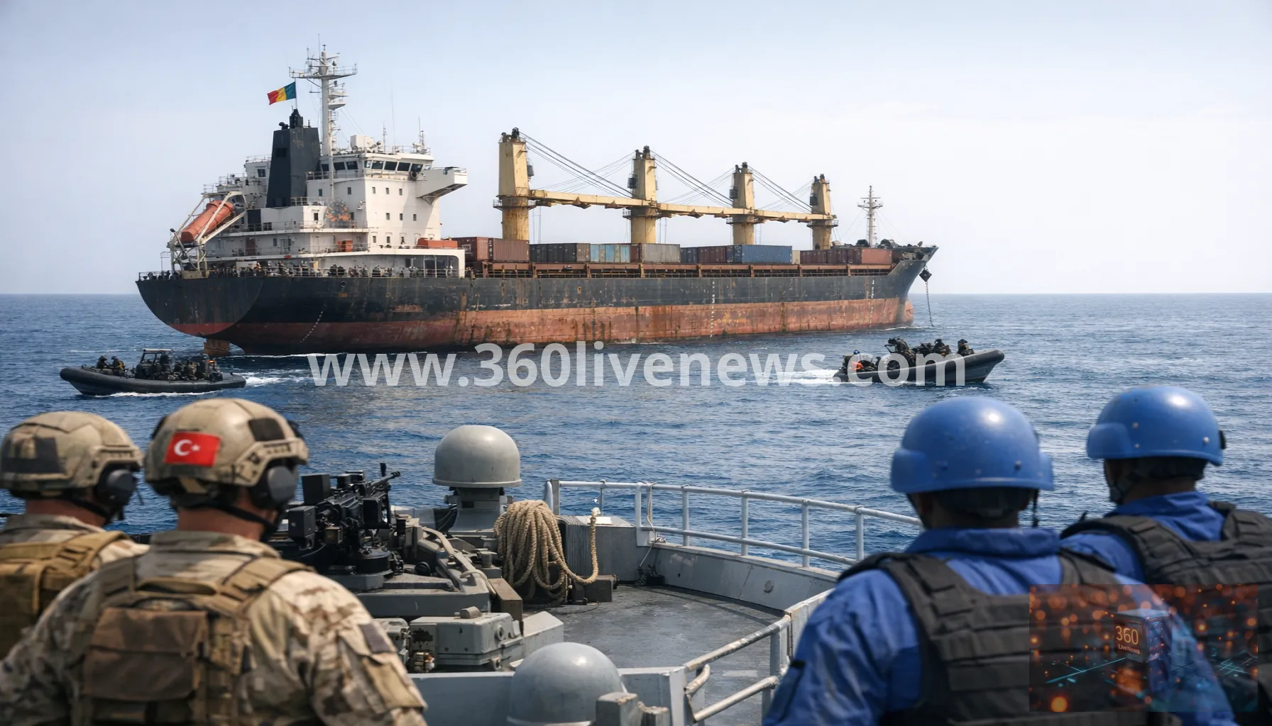 Somalia and Turkiye free hijacked cargo vessel after 10-day anti-piracy operation
