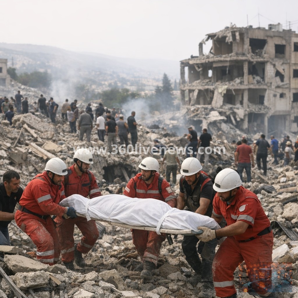 Lebanon Declares National Day of Mourning Following Israeli Airstrikes That Killed Over 250 People in Beirut