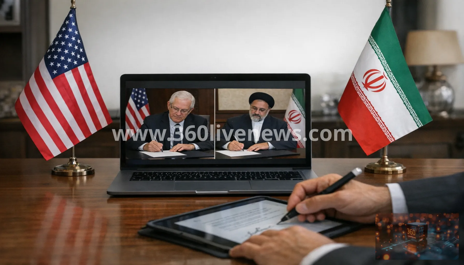 US-Iran deal signing shifts to electronic format as Tehran denies Sunday plan