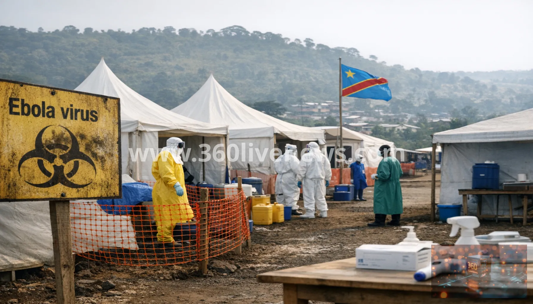 DR Congo Ebola outbreak passes 1,300 deaths as cases rise to 2,973