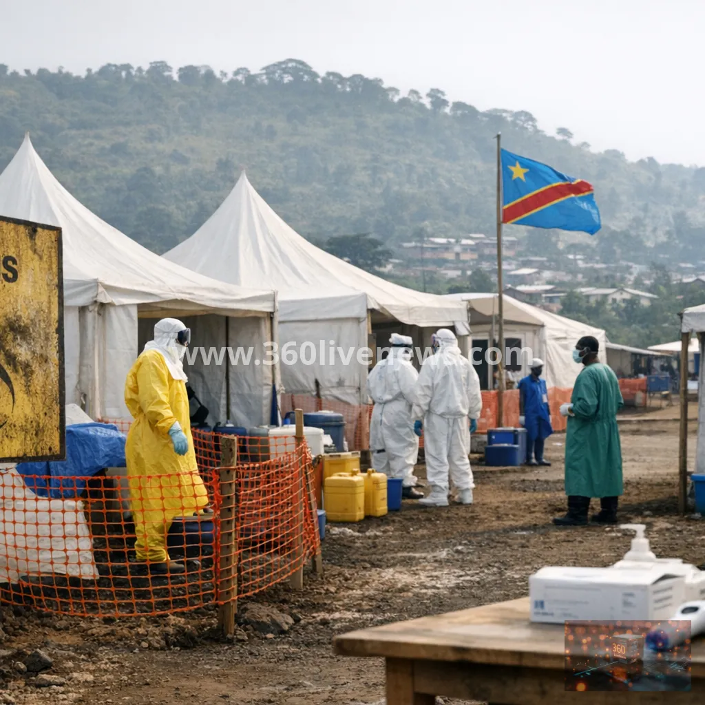 DR Congo Ebola outbreak passes 1,300 deaths as cases rise to 2,973