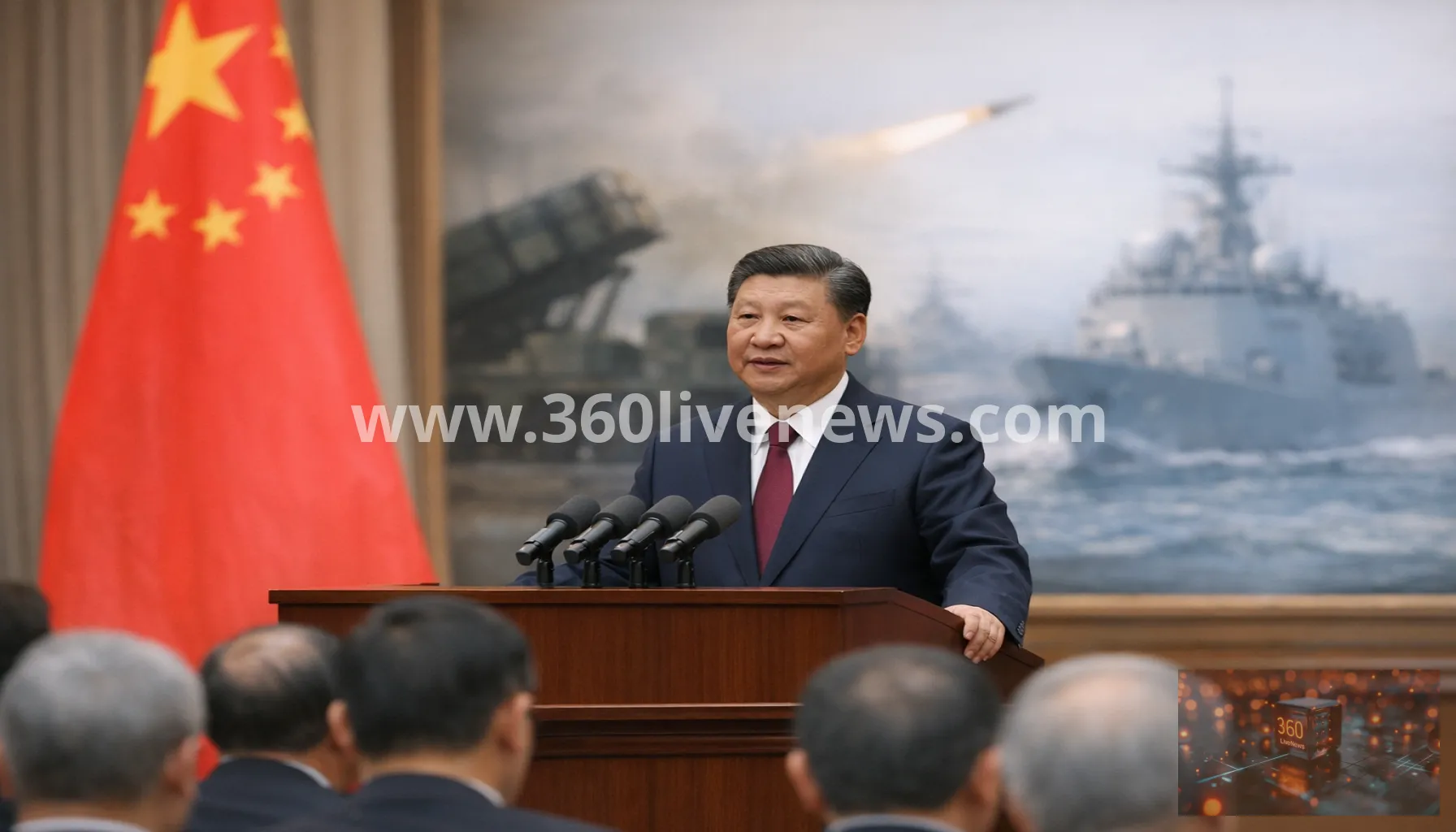 Xi Jinping vows stronger military and renewed anti-corruption drive in Beijing speech