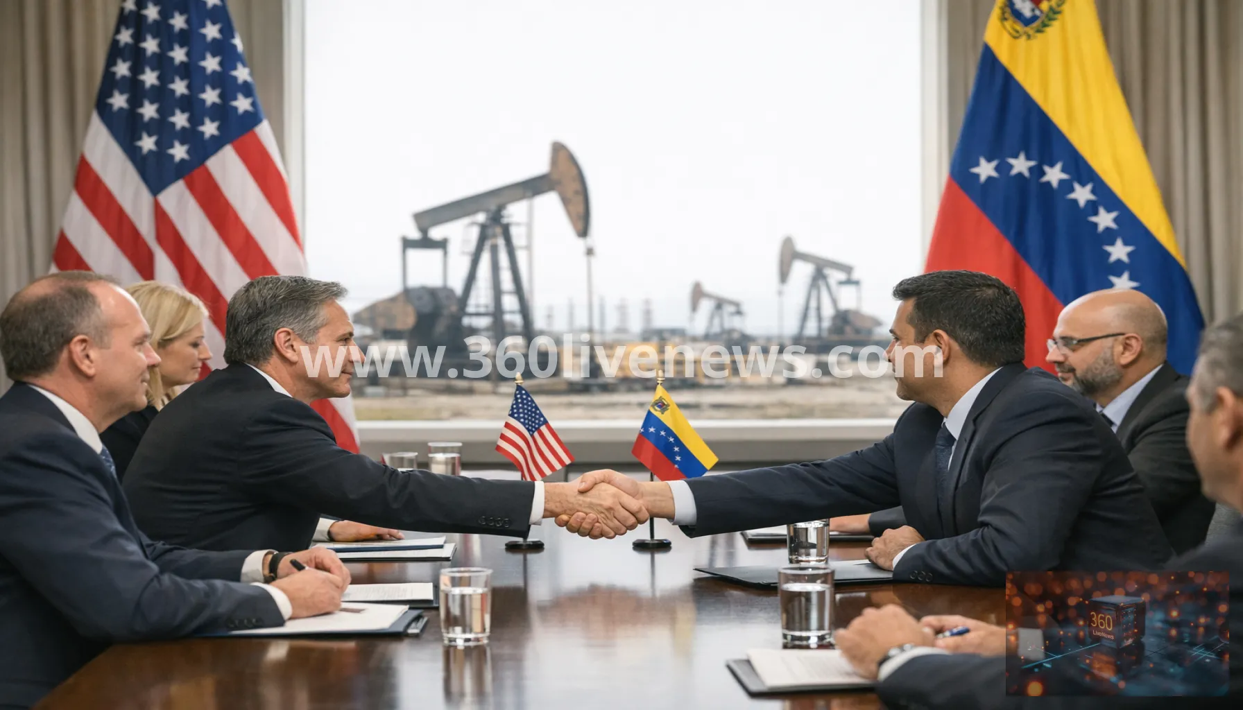 US nears deal for long-term access to Venezuelan oil fields