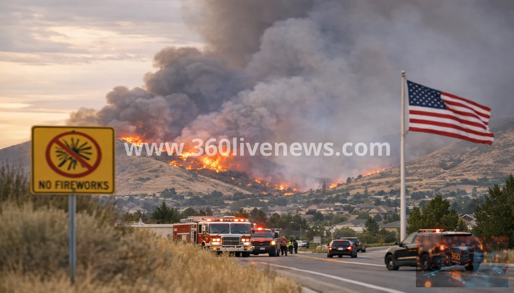 Utah declares emergency and restricts fireworks as wildfire danger intensifies ahead of July 4