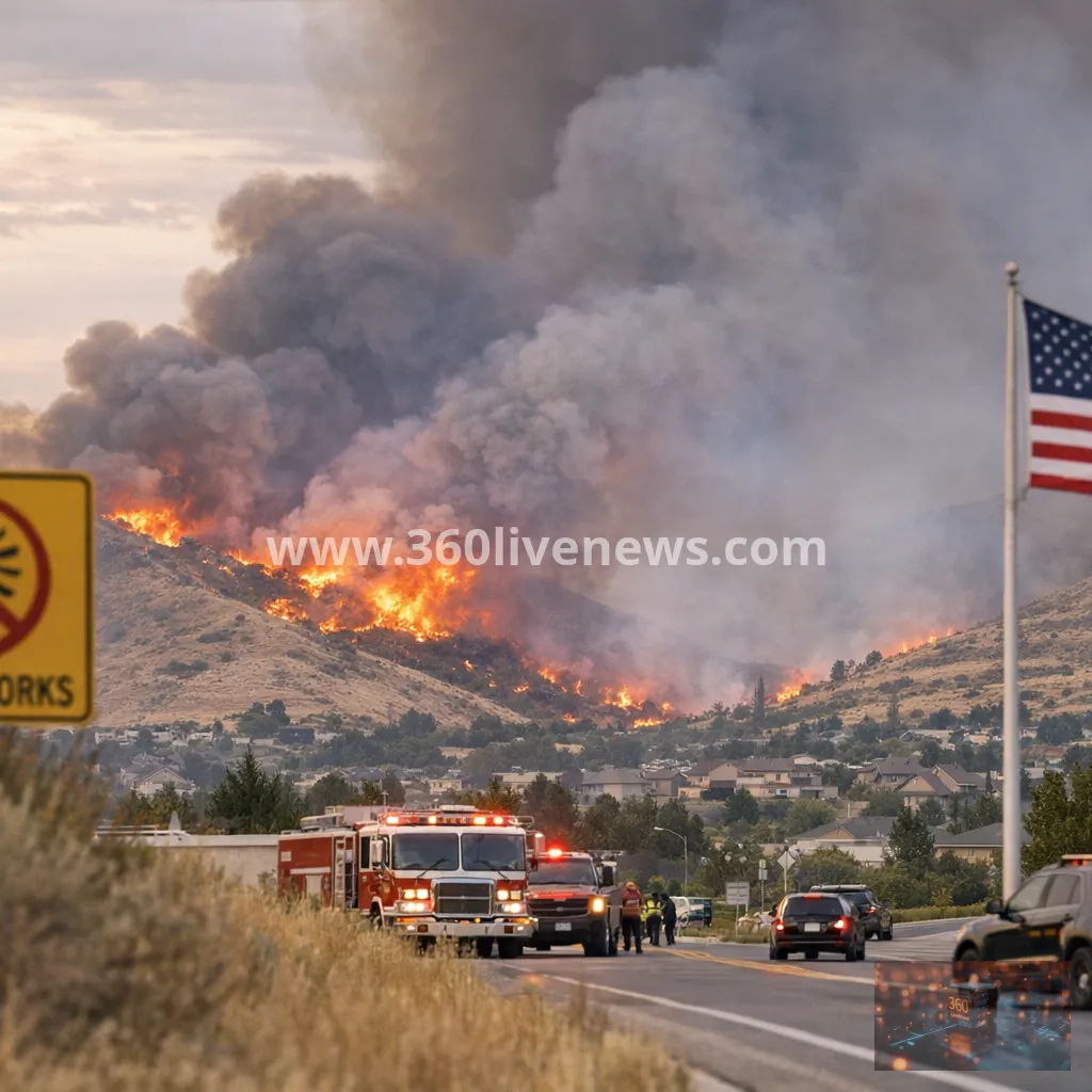 Utah declares emergency and restricts fireworks as wildfire danger intensifies ahead of July 4