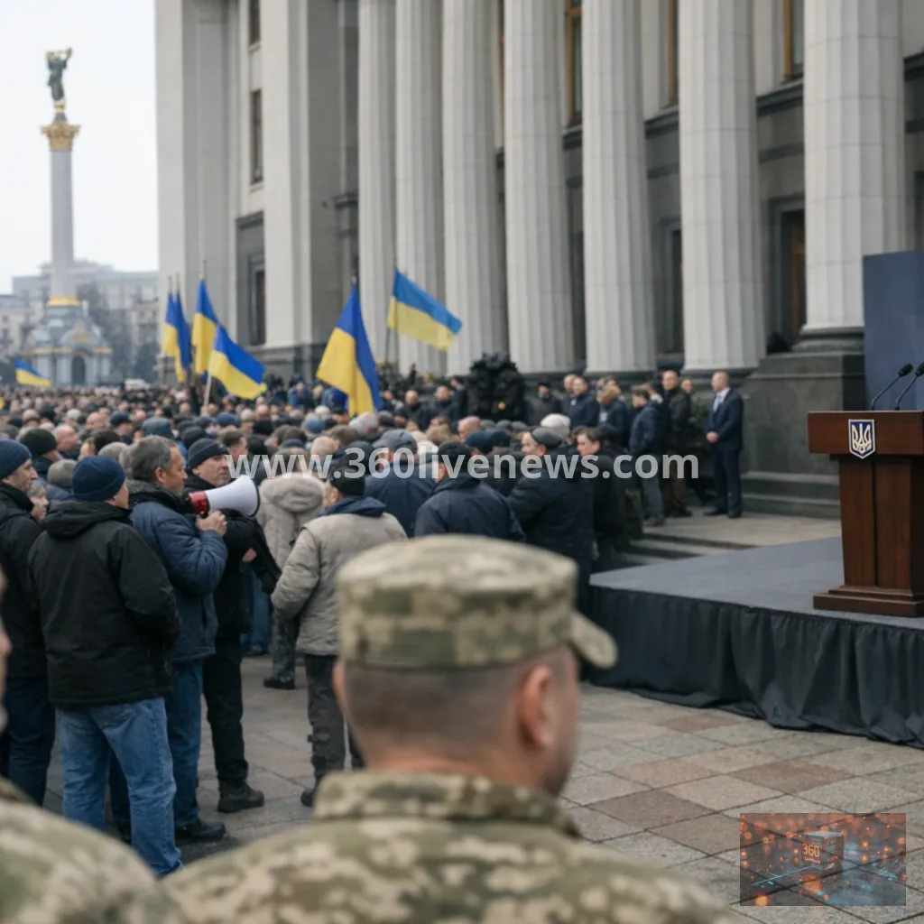 Ukraine army chief expected to lose job amid five days of protests in Kyiv