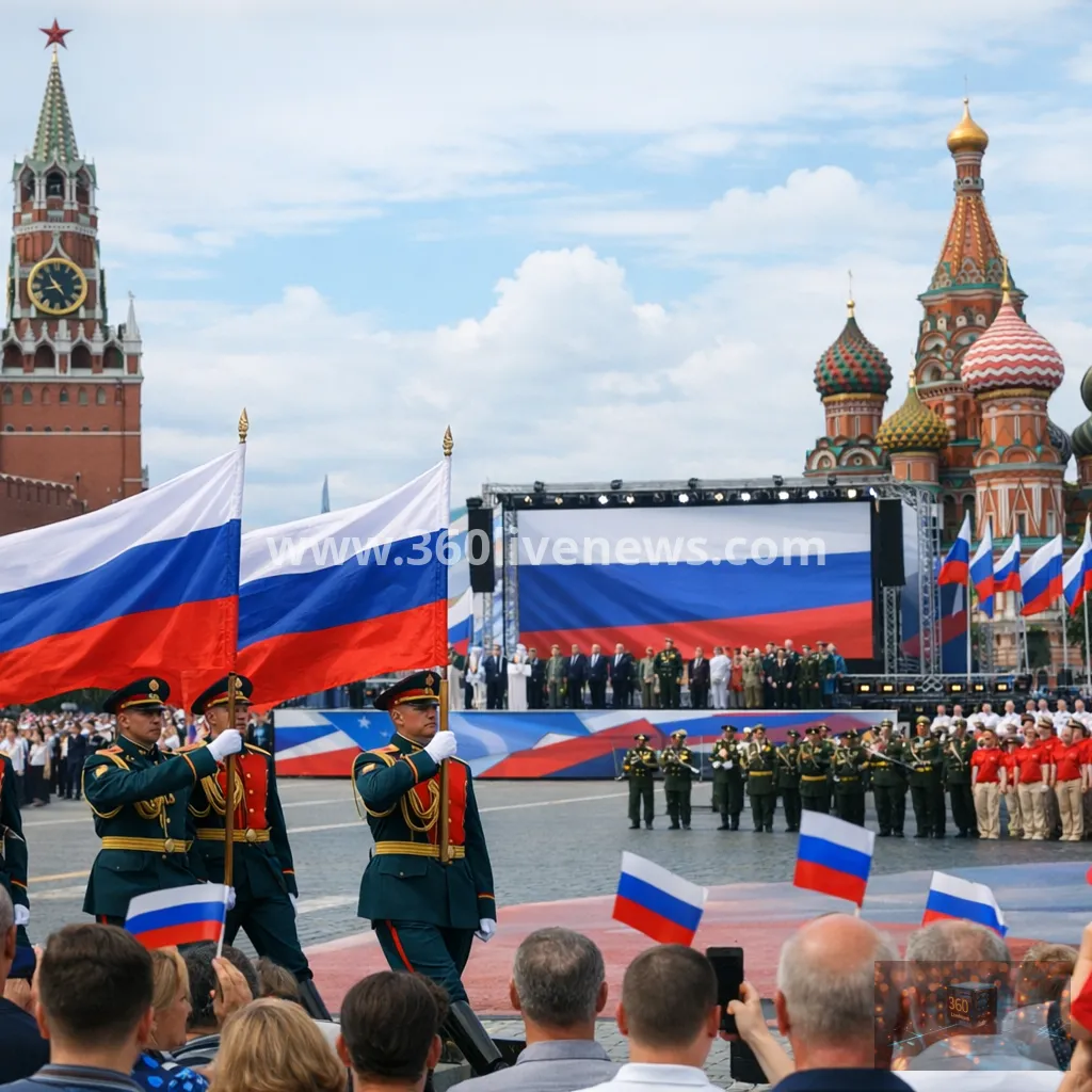 Russia marks National Flag Day with patriotic events amid war and West tensions