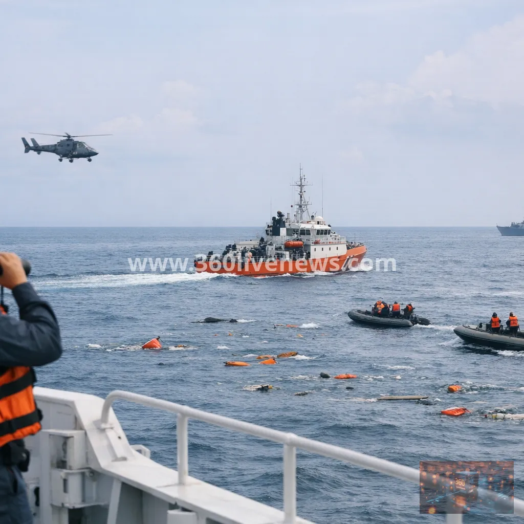 Eighteen missing after Vietnamese cargo ship sinks in South China Sea