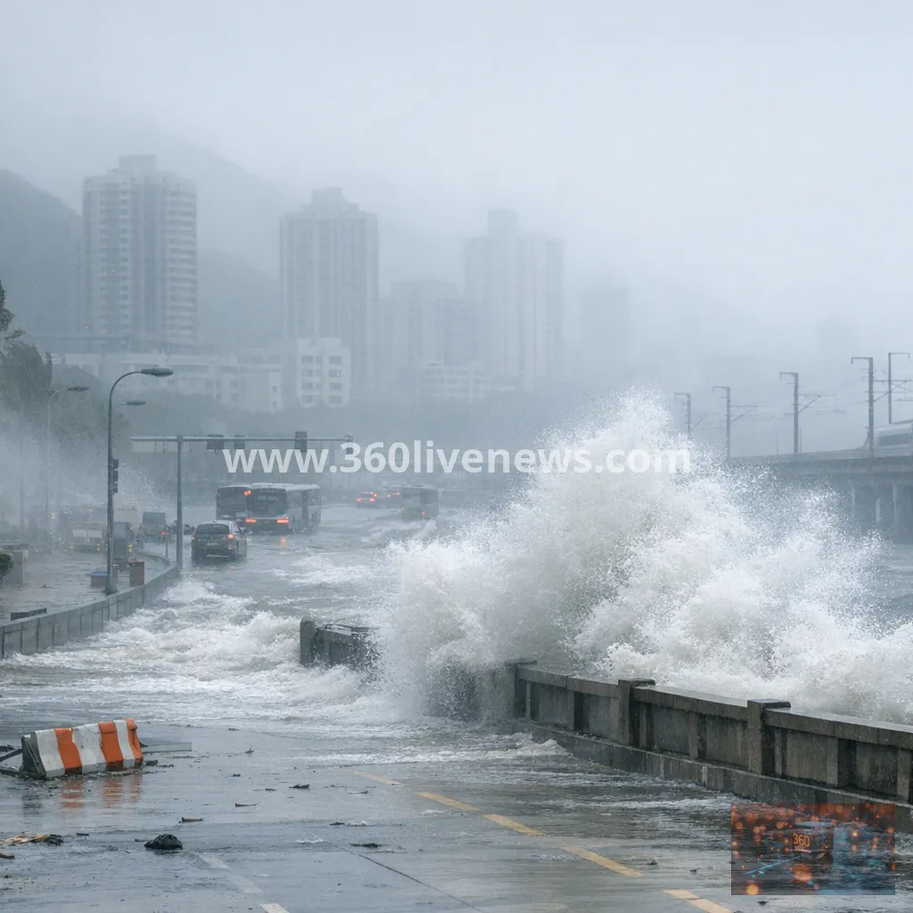 Typhoon Noul makes landfall in southern China, forcing mass evacuations and transport disruption