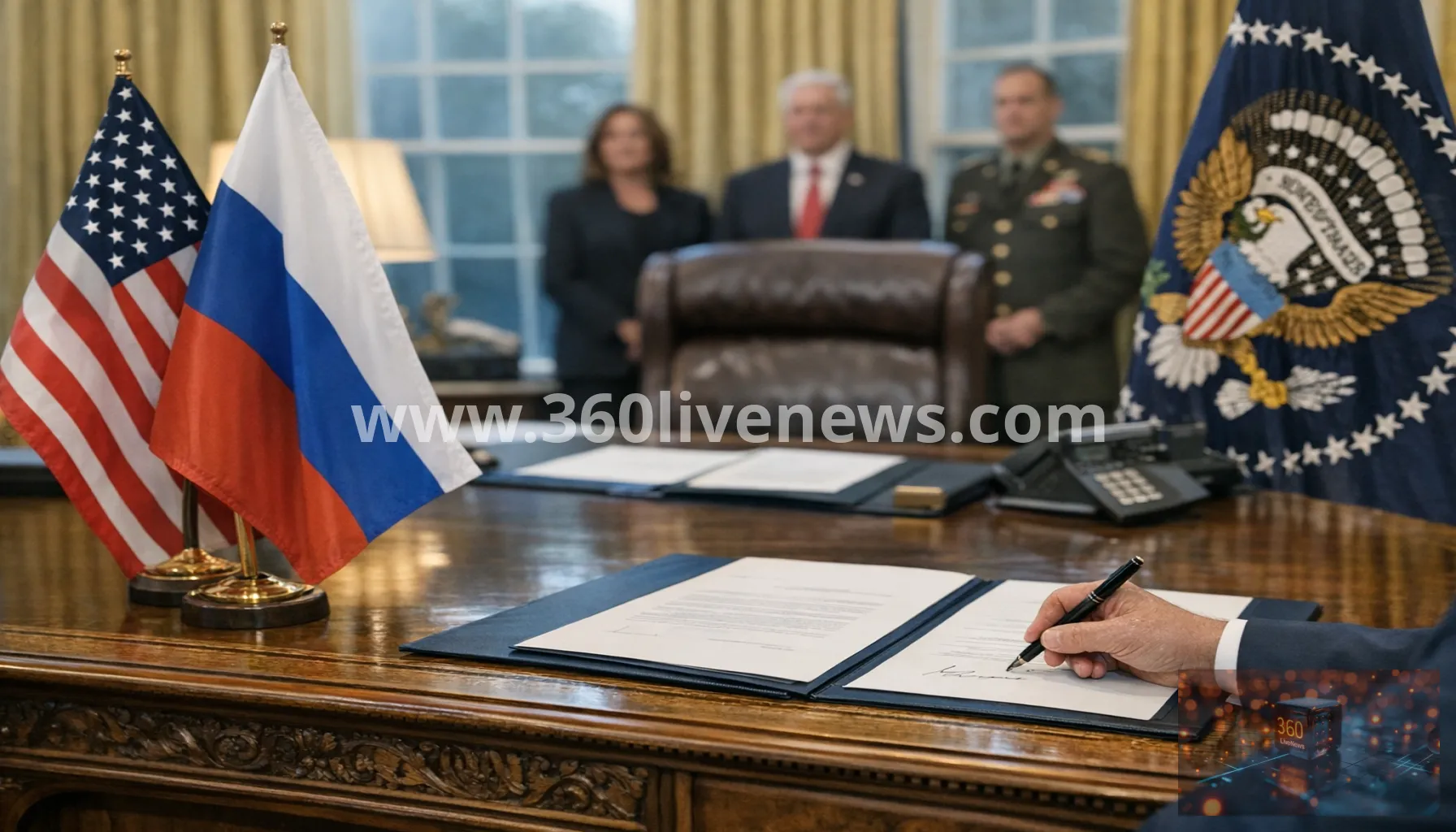 Trump signs Russia sanctions package into law as pressure on energy revenues intensifies