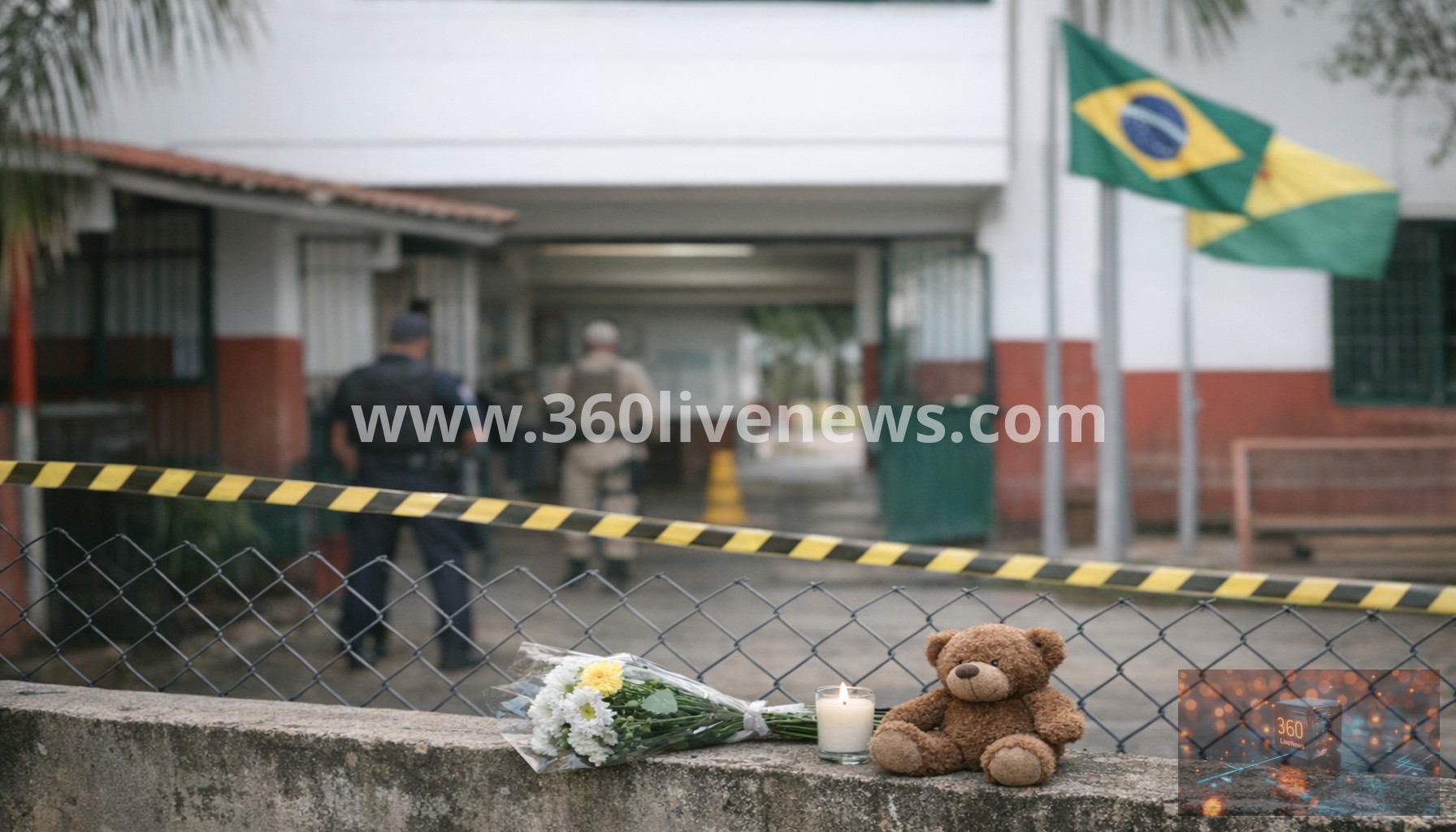Brazil school shooting leaves two staff dead in Rio Branco