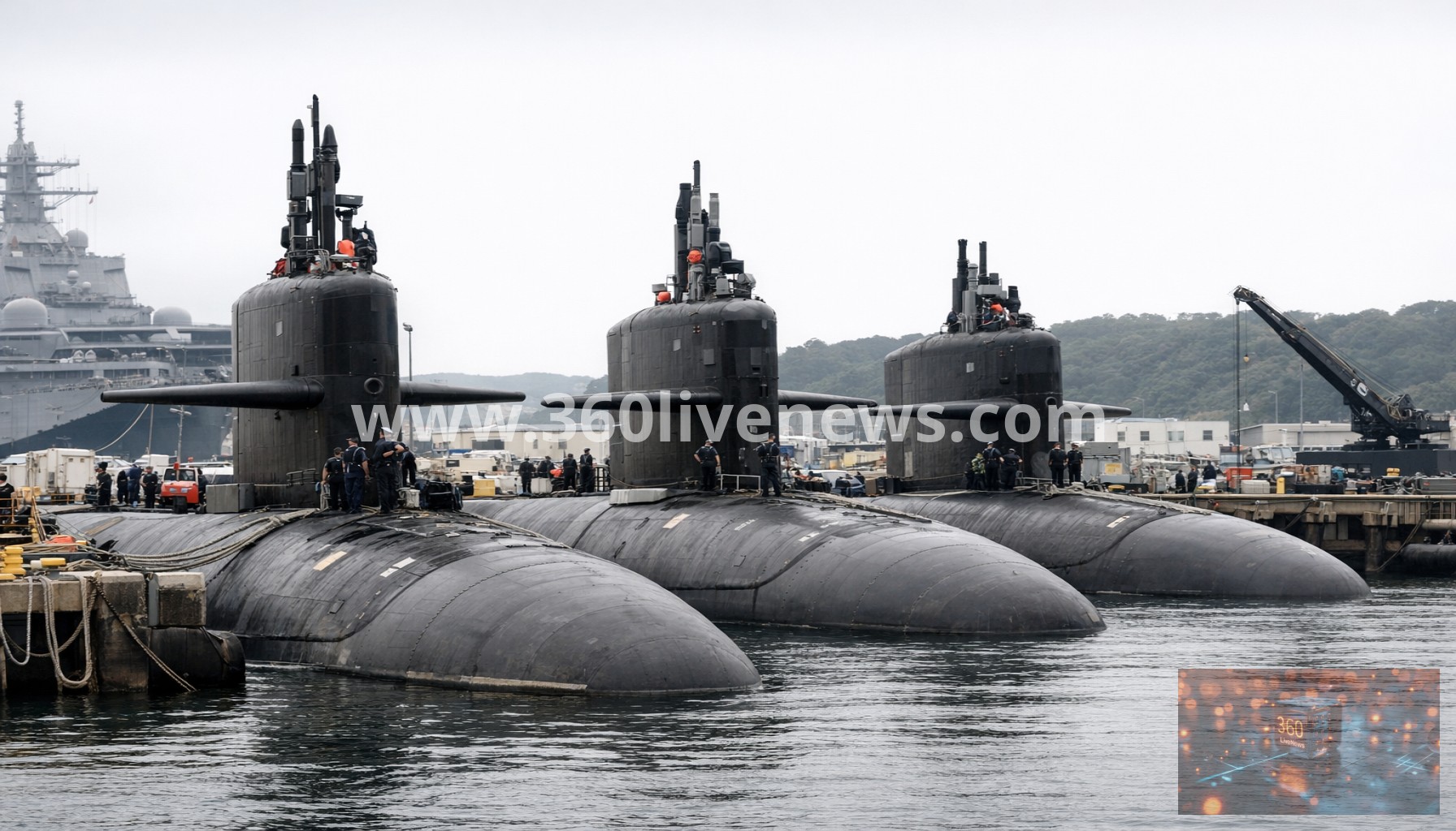 Australia to buy three second-hand US submarines under AUKUS shift