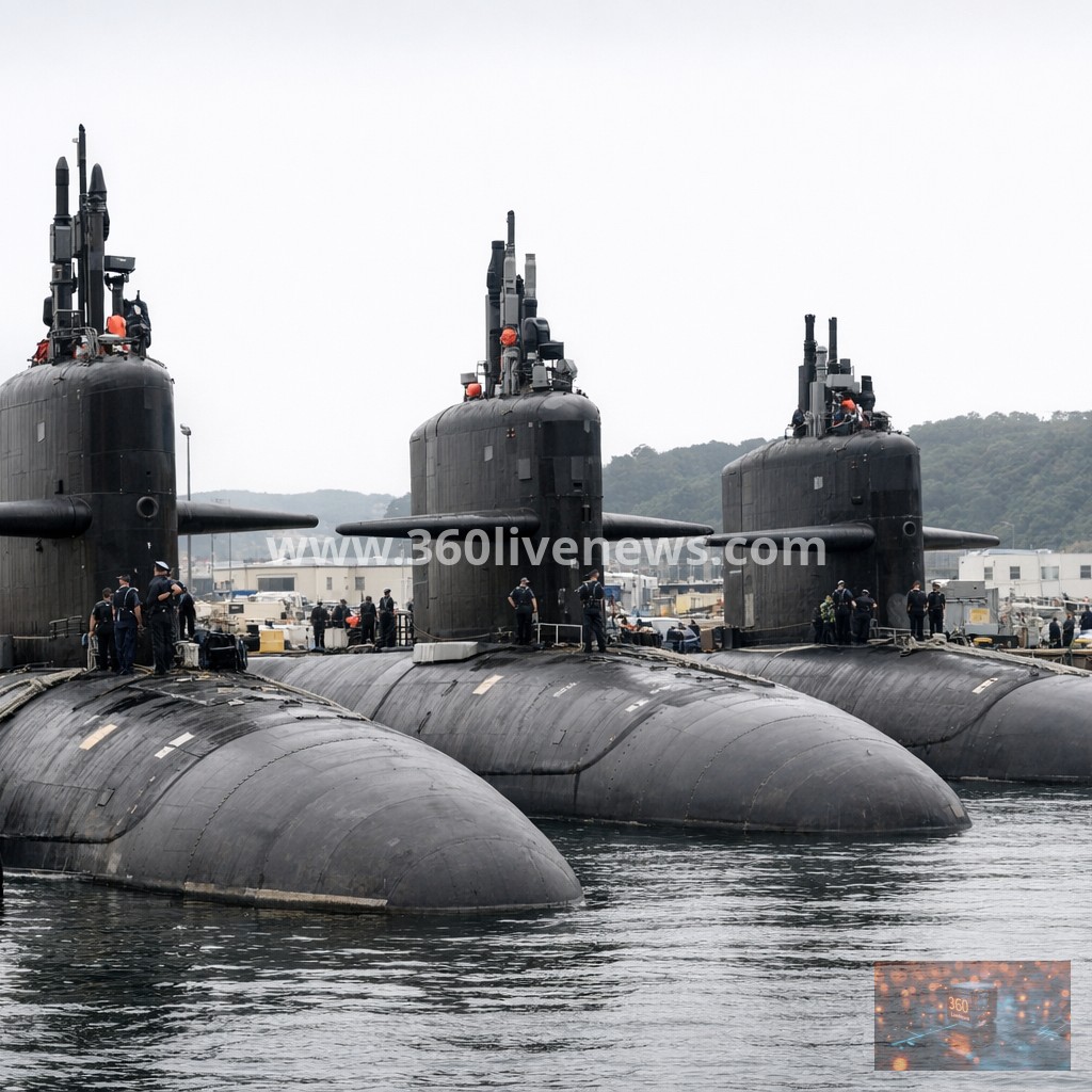 Australia to buy three second-hand US submarines under AUKUS shift