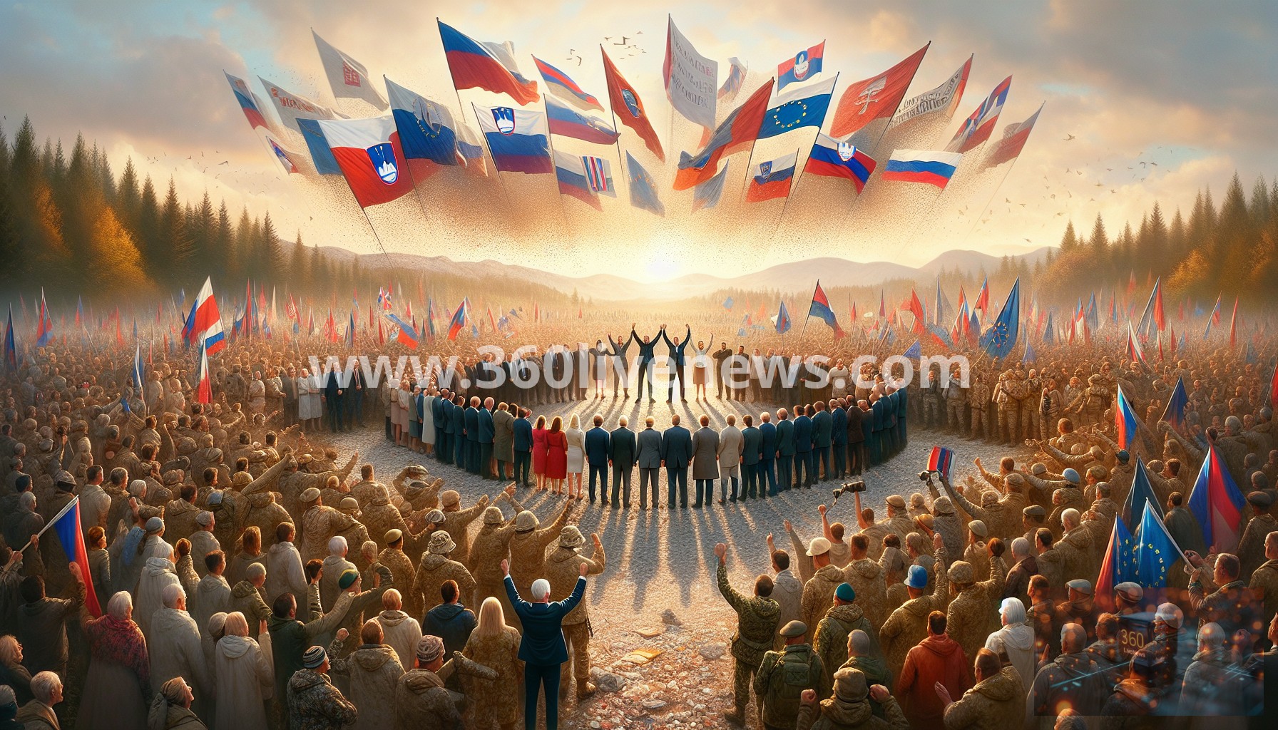 Freedom Movement party leads Slovenia's parliamentary elections with approximately 29.9 percent of votes, requiring coalition partners