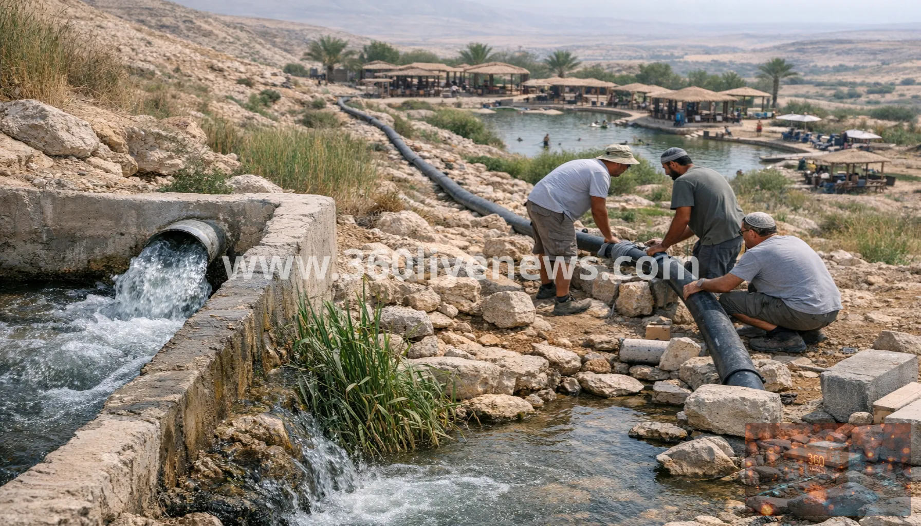 Israeli settlers accused of diverting West Bank spring water from Fasayil to tourist site