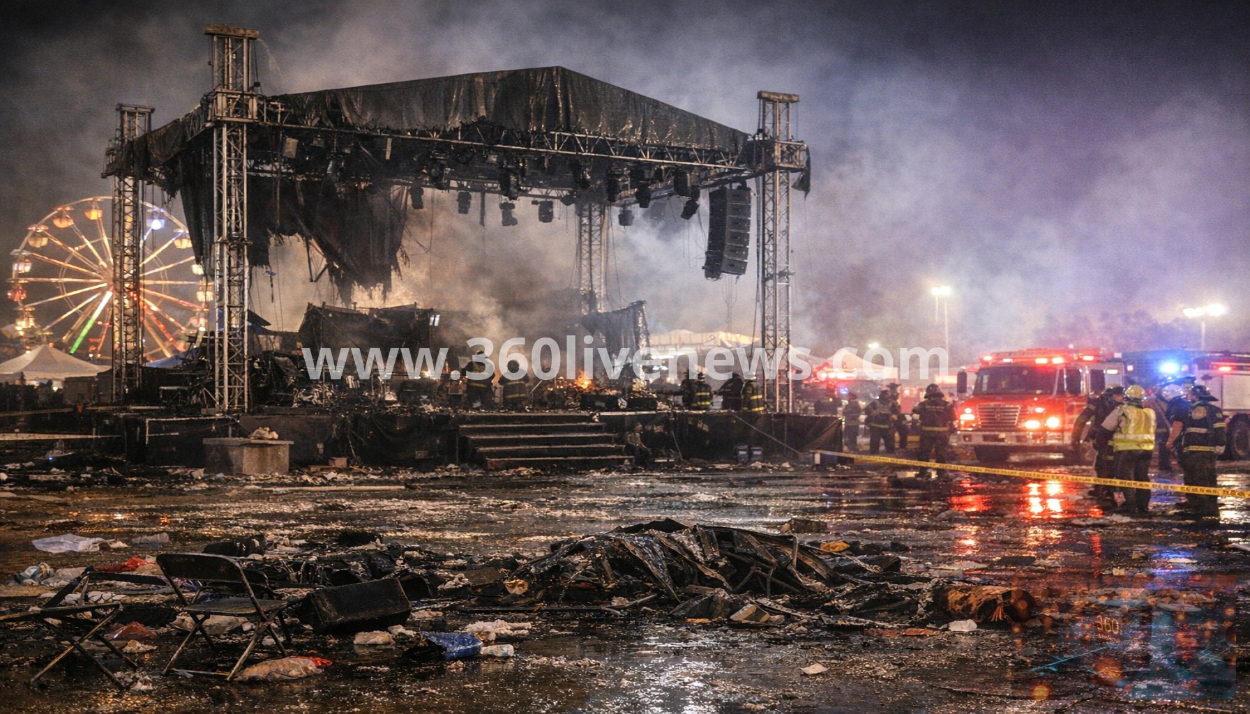 At least five killed in fire at Villahermosa fairground concert in Mexico