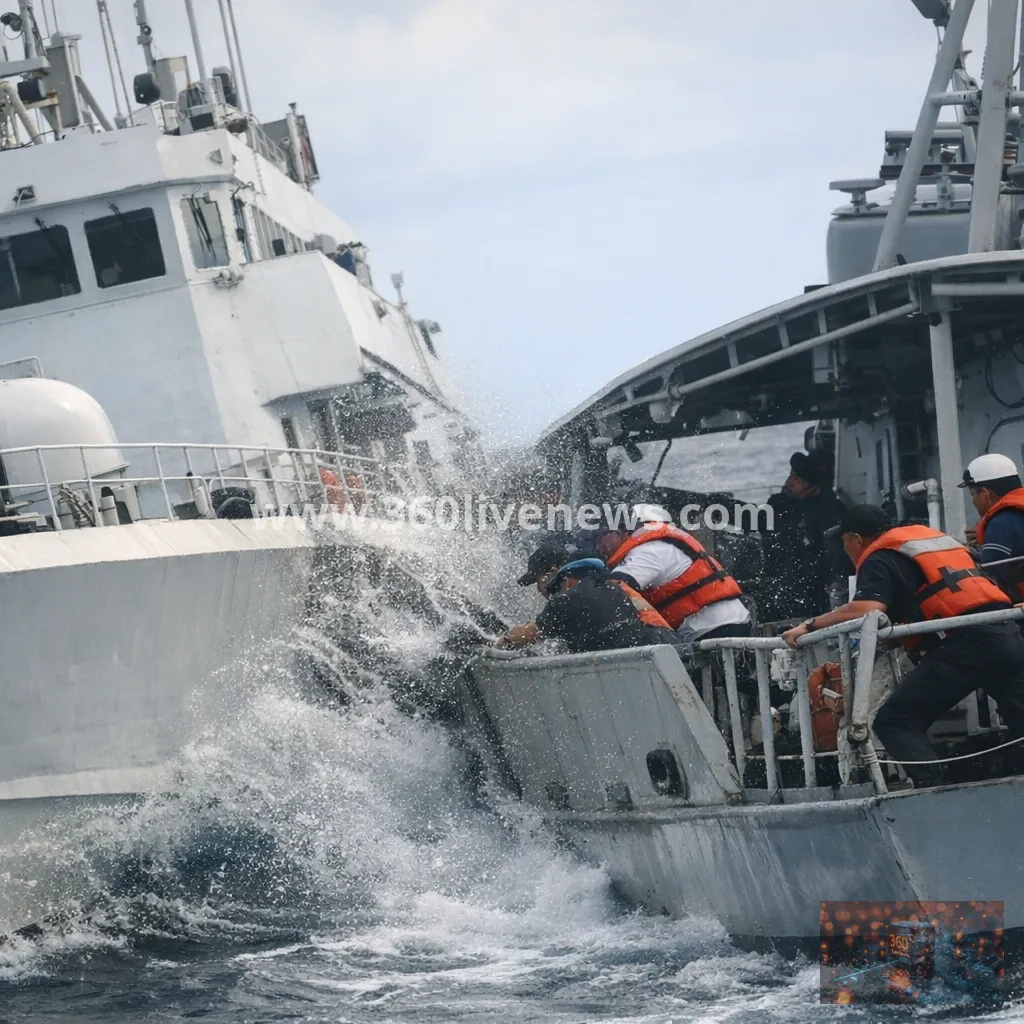 China Coast Guard vessel rams Philippine government ship near Palawan