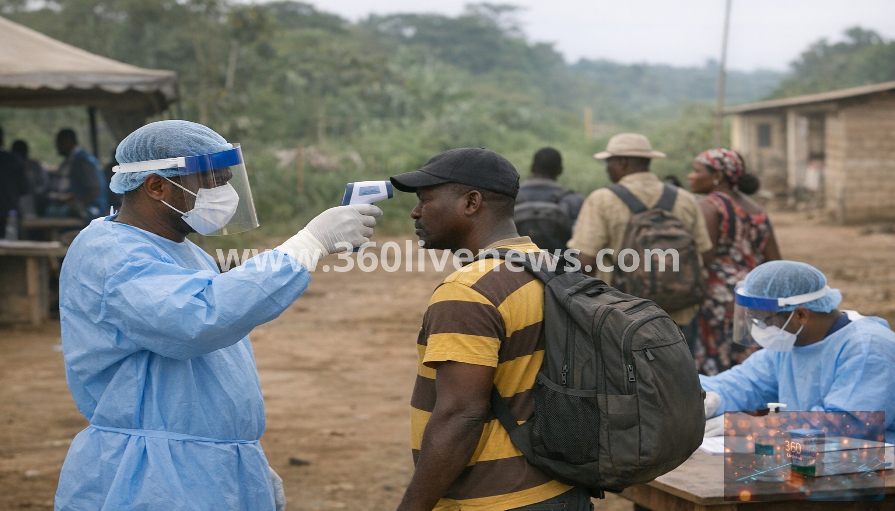 African Union health agency warns ten African countries are at risk of Ebola