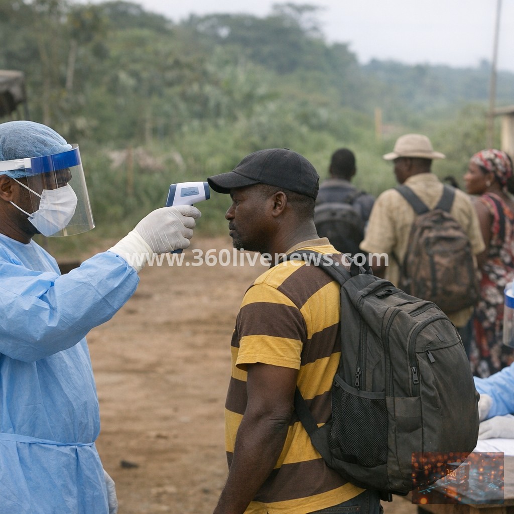 African Union health agency warns ten African countries are at risk of Ebola