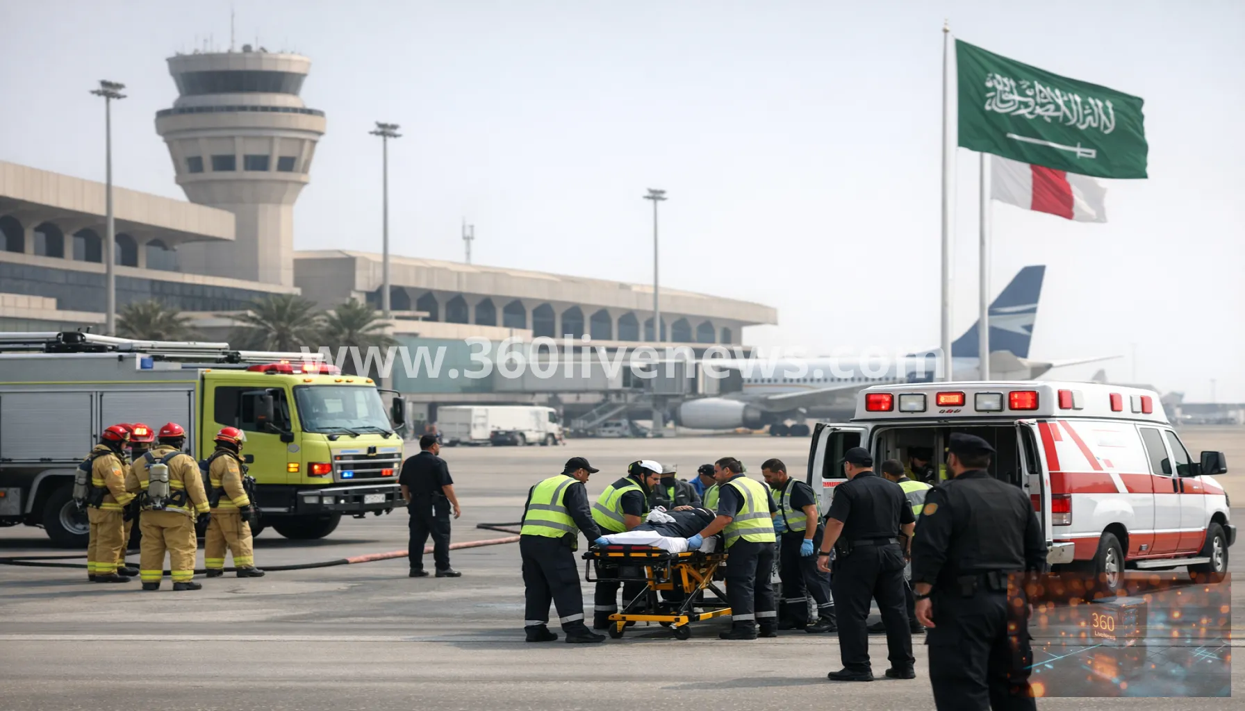 One dead, eight injured in attack on Saudi airport in Dammam