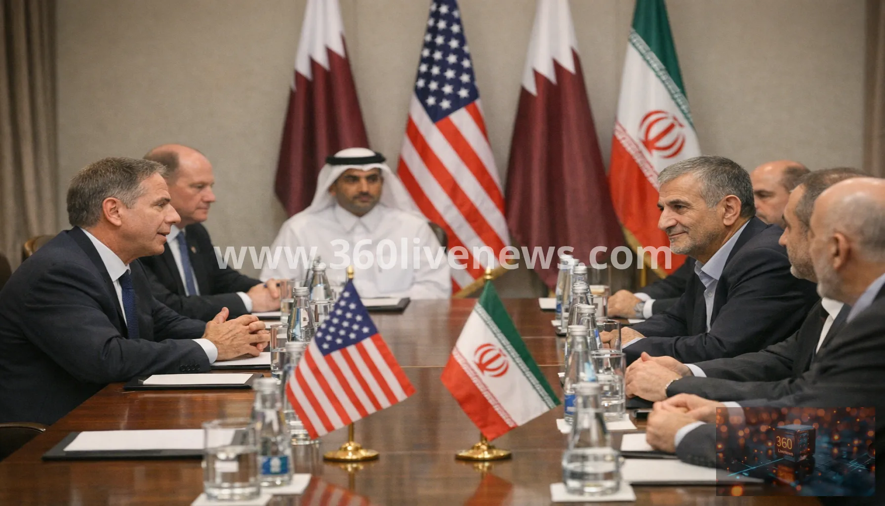 US-Iran talks in Qatar show progress as sides agree hotline to report violations