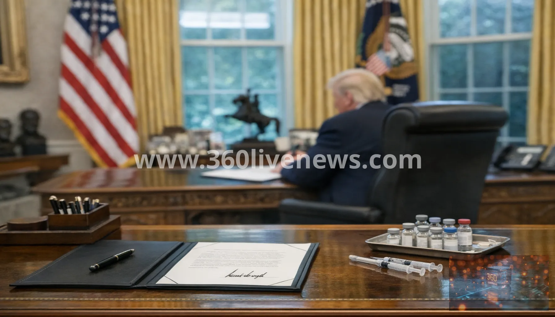 Trump signs order to limit childhood vaccines and split MMR shots