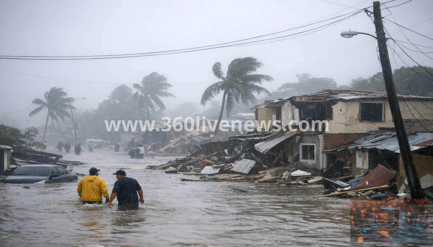 Hurricane Polo Brings Flooding and Structural Damage After Category 3 Landfall in Mexico