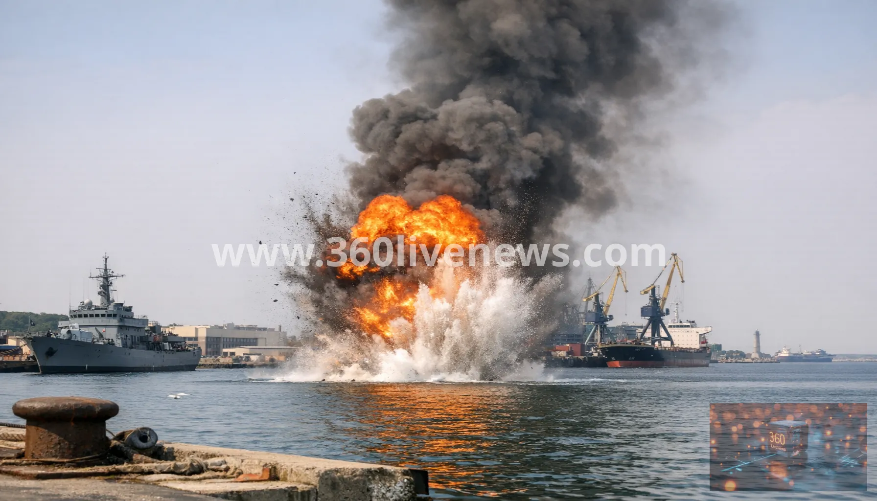 Drone explosion at Romania's Constanta port raises Ukraine war spillover fears