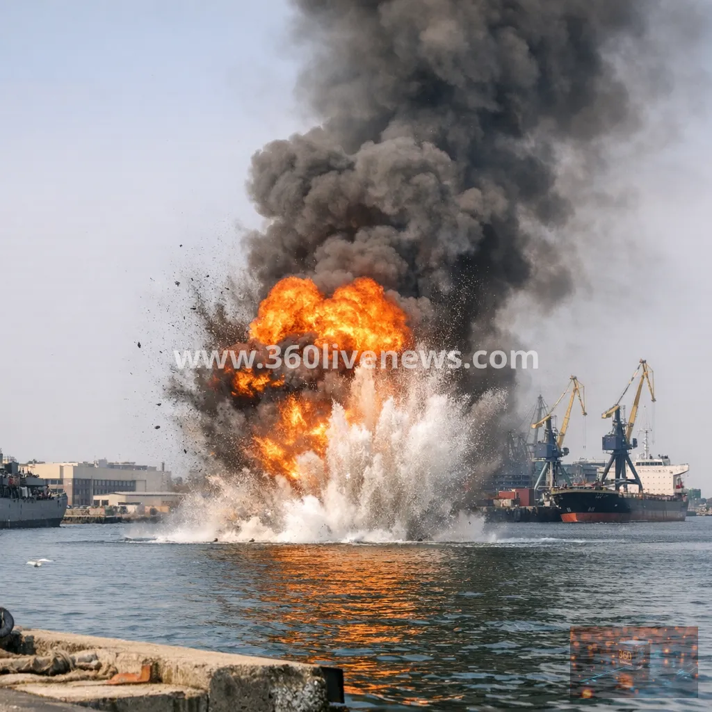 Drone explosion at Romania's Constanta port raises Ukraine war spillover fears