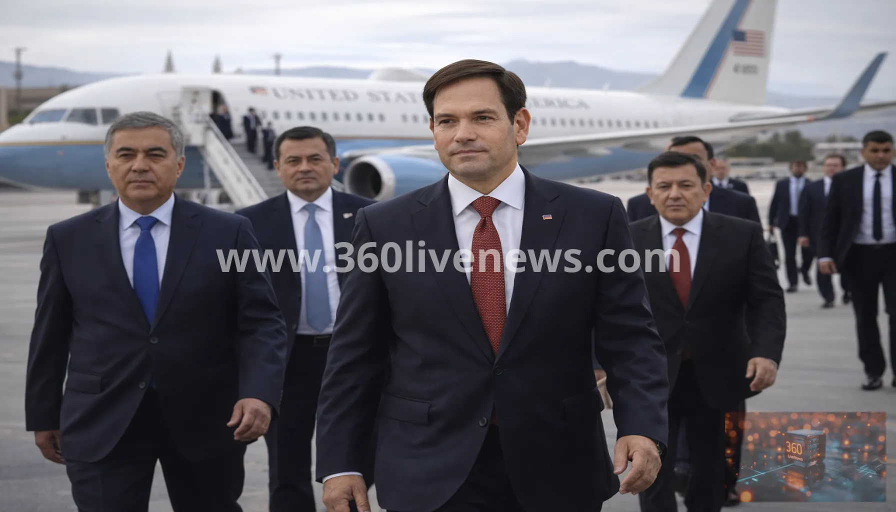 Rubio arrives in Samarkand as C5+1 Central Asia summit begins