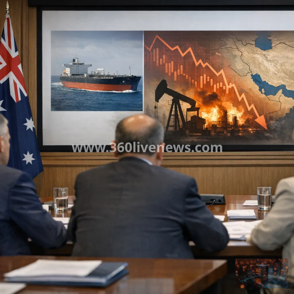 Australia Treasury warns Middle East war could worsen economic pressure