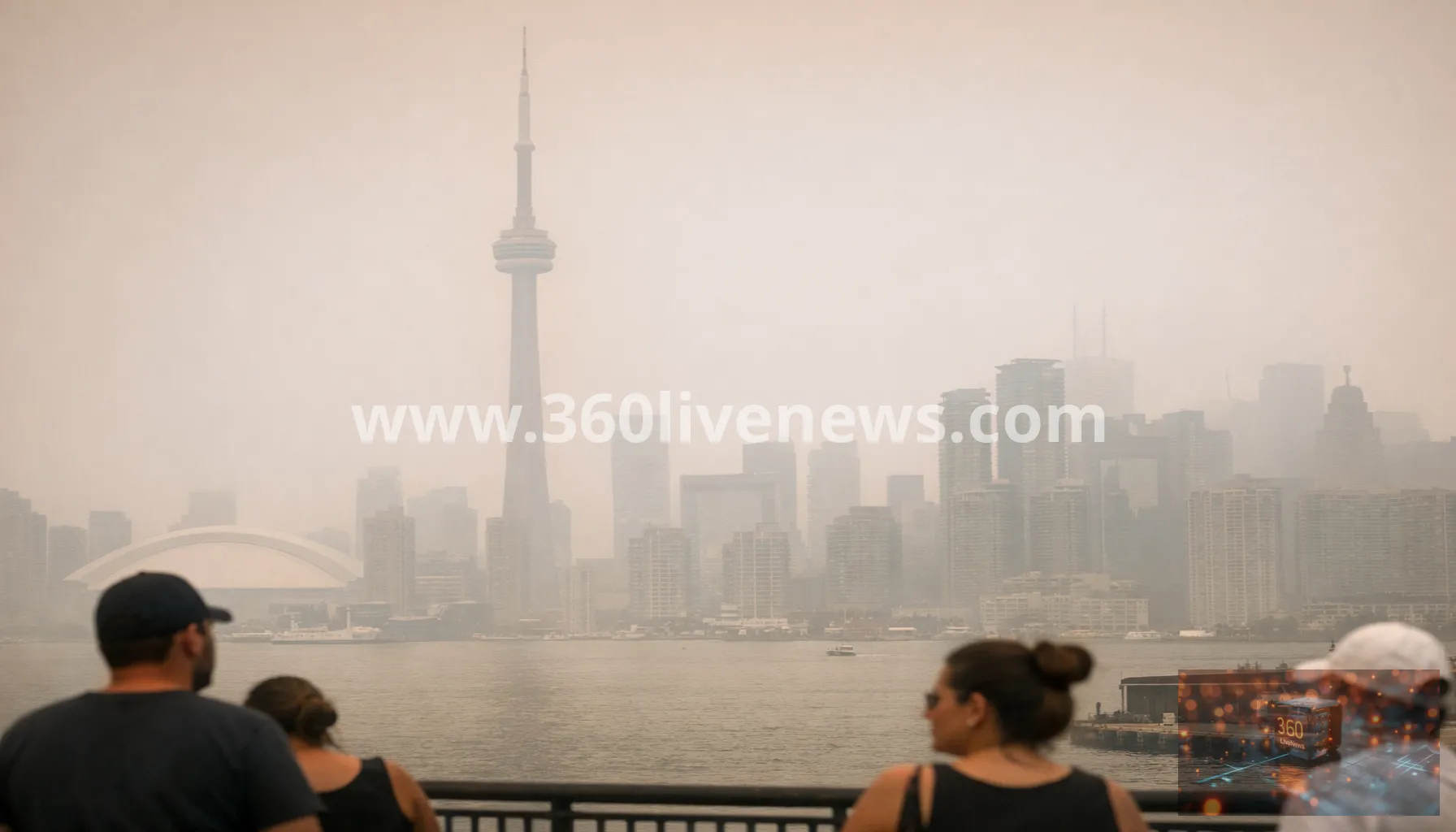 Ontario wildfires push Toronto air quality to worst in the world as evacuations continue