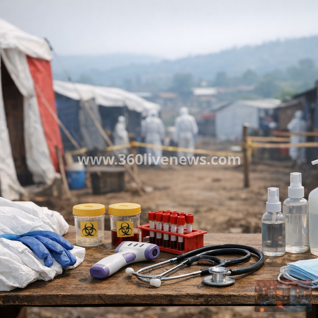 Ebola outbreak declared in eastern DR Congo after 65 deaths and Uganda case