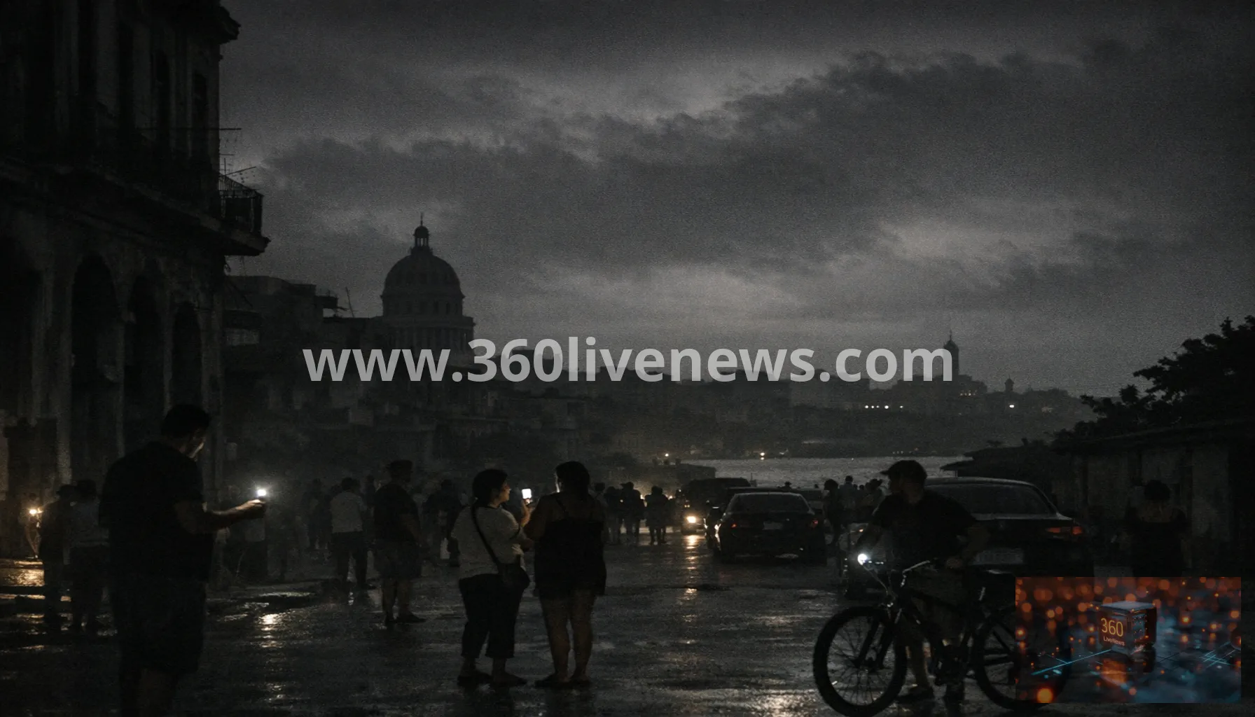 Cuba hit by nationwide blackout after grid fault and poor weather