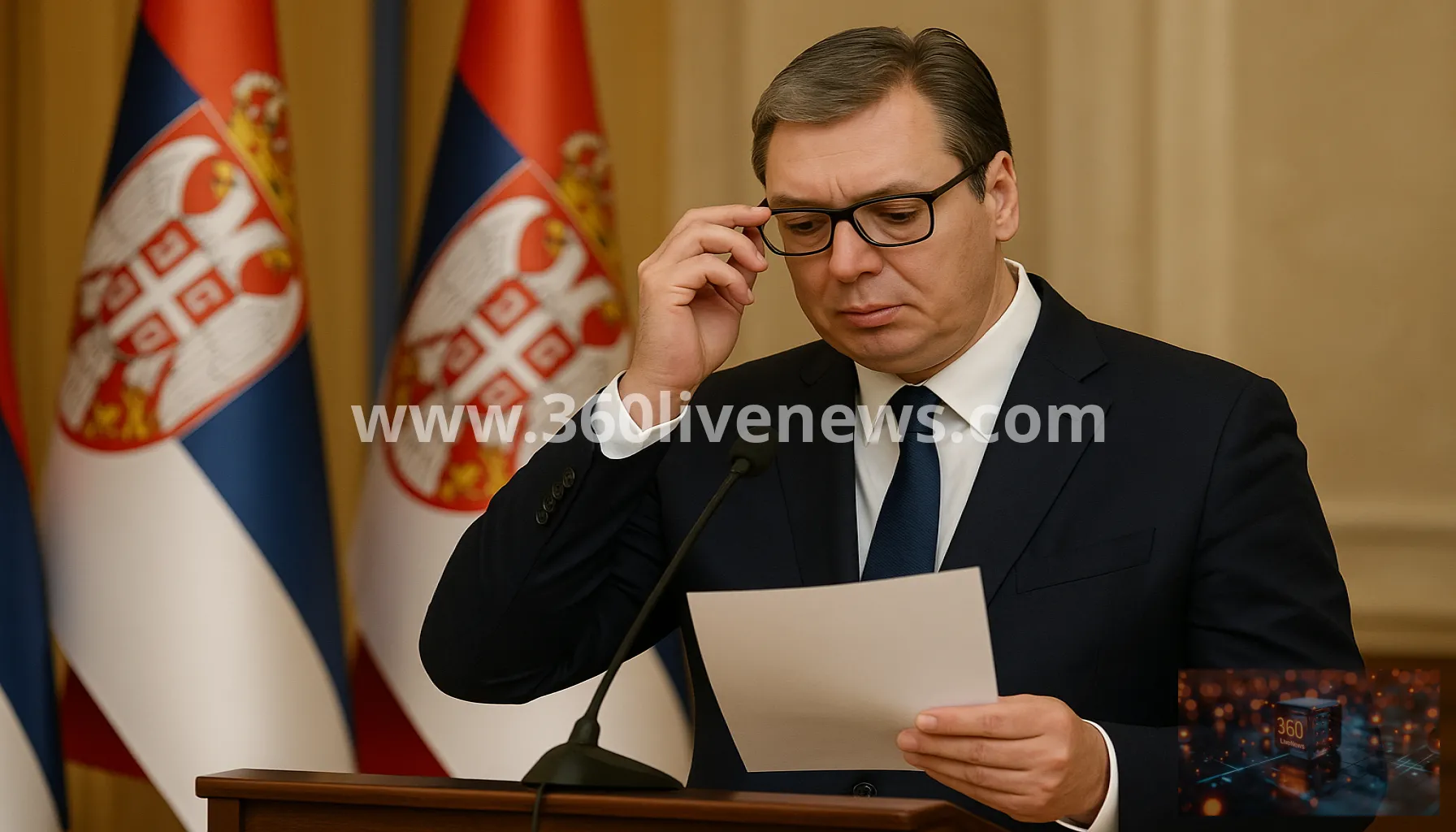 Aleksandar Vučić resigns as Serbia president ahead of prime minister bid amid protests