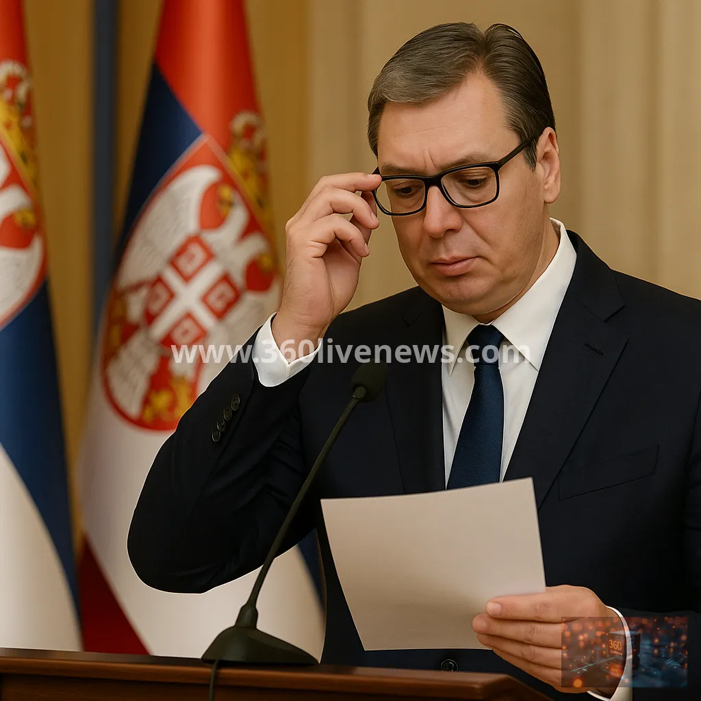 Aleksandar Vučić resigns as Serbia president ahead of prime minister bid amid protests