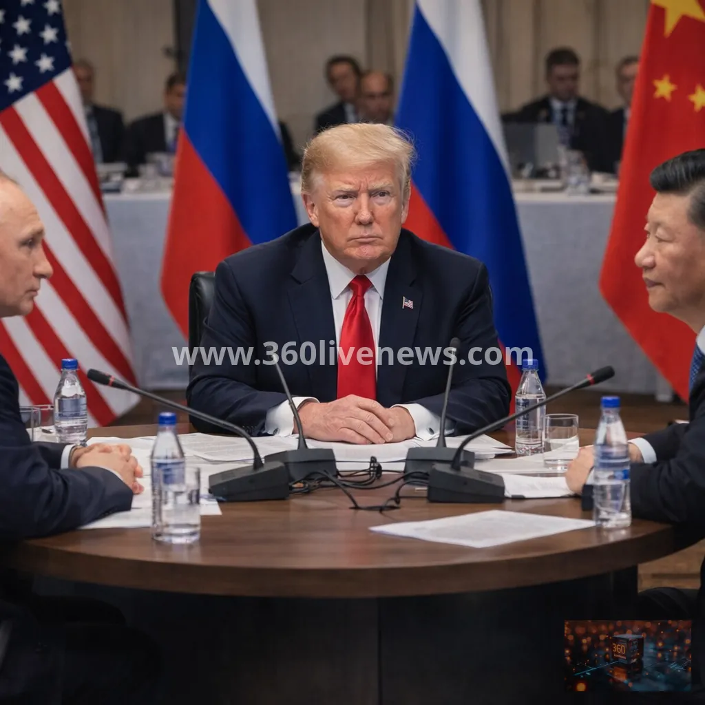 Putin Floats Three-Way Summit With Trump and Xi as Ukraine War Talks Resurface