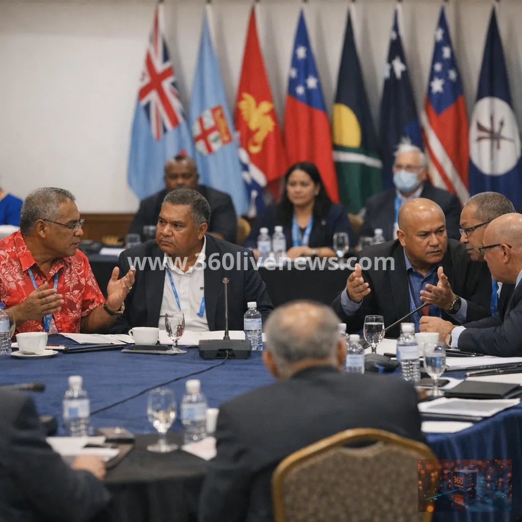 Pacific Islands Forum meeting in Fiji disrupted as Kiribati and Naoero block statement on China missile test