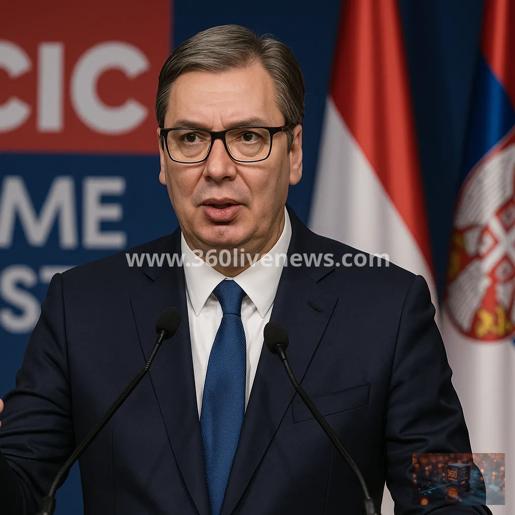 Vucic launches campaign for prime minister ahead of Serbia's October 25 snap election