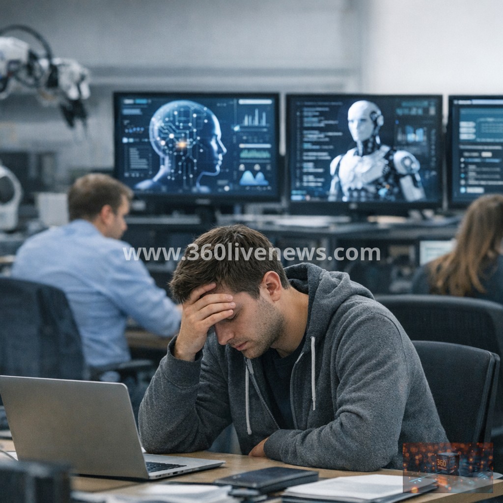 Rishi Sunak warns AI is flattening UK jobs market for young people