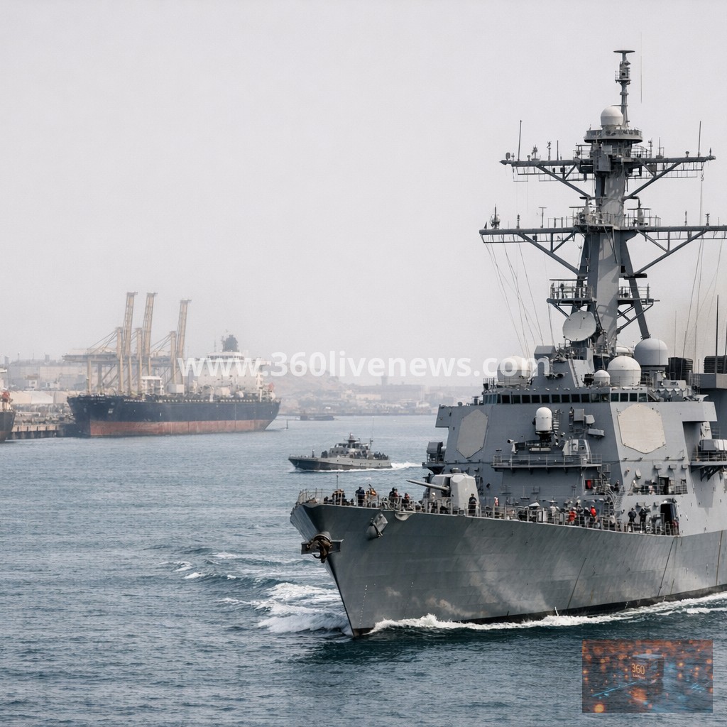 US blockade of Iranian ports to continue amid Iran war