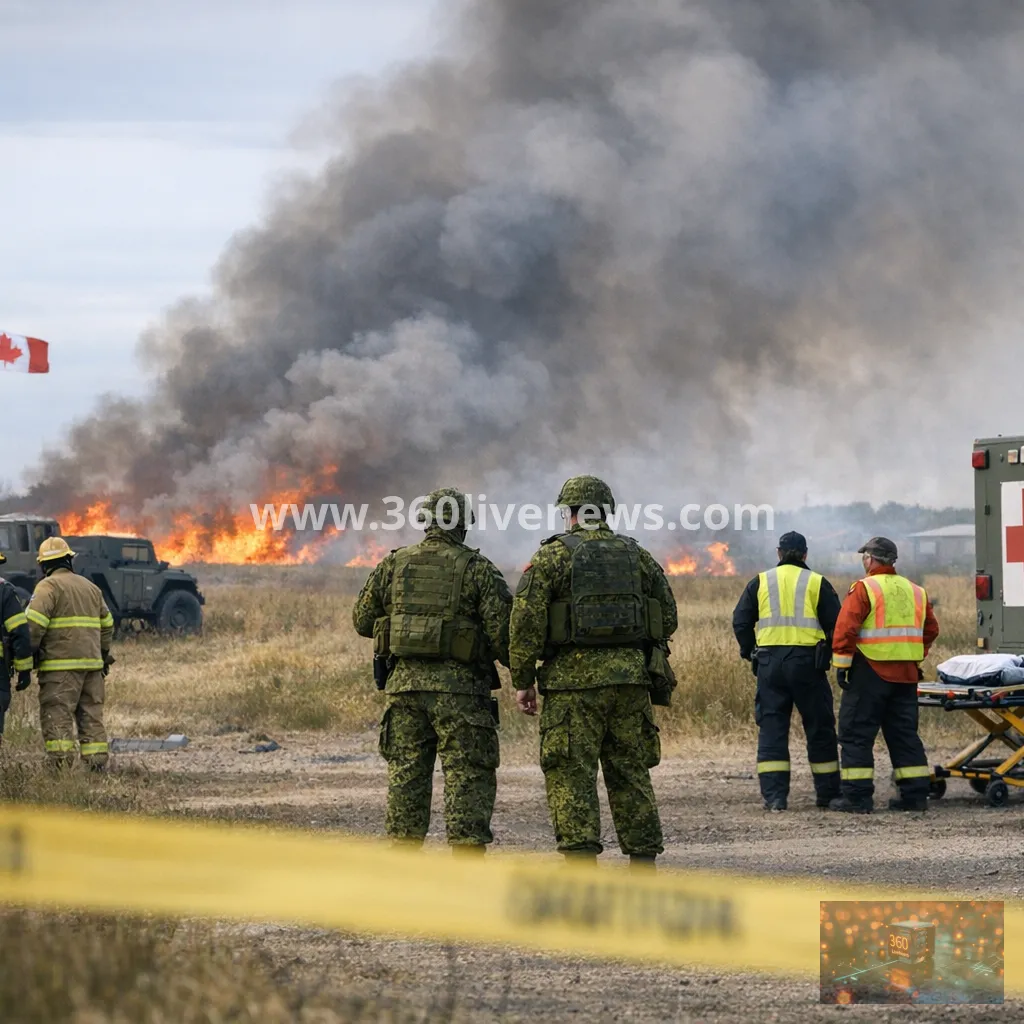 Deadly fire at Canadian military base during grenade exercise kills four soldiers