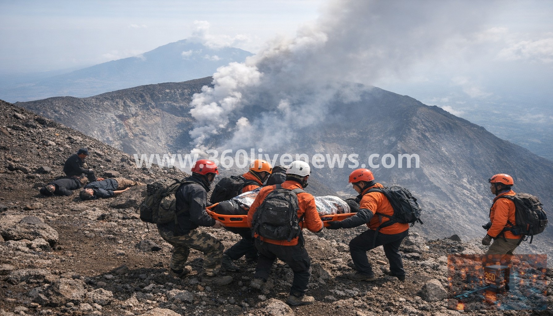Three hikers killed on Indonesian volcano after ignoring warnings