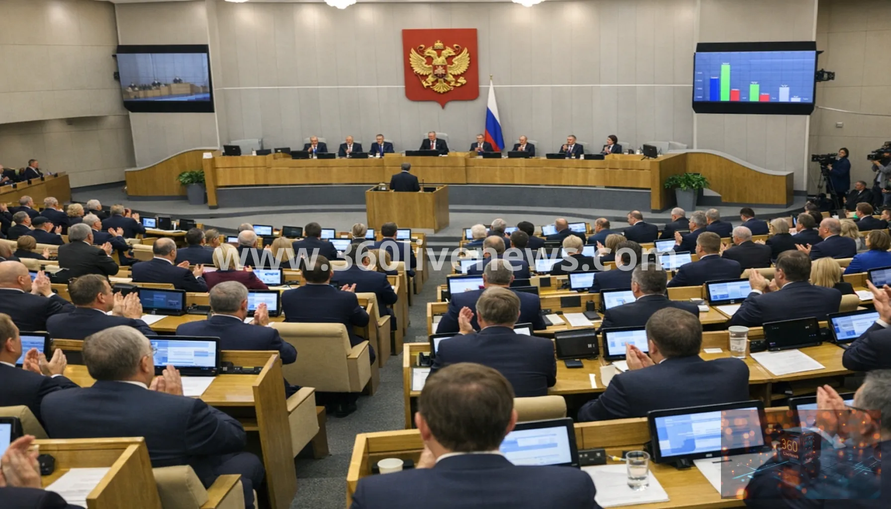 Russia's United Russia wins record Duma majority in first parliamentary vote since Ukraine war began