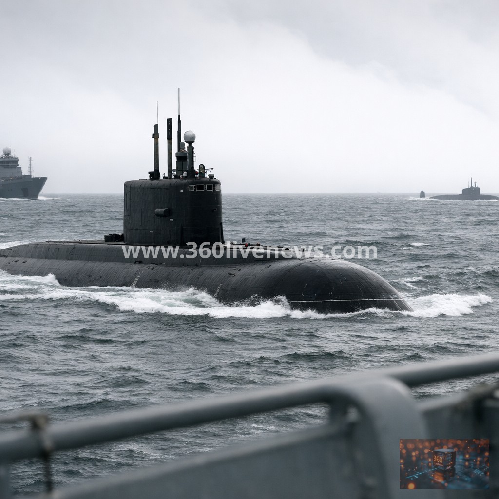 Russia Conducts Covert Submarine Operations Near UK Undersea Cables and Pipelines